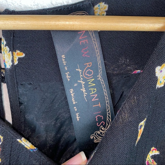 Free People New Romantics Wild Animal Print Dress - Picture 11 of 12